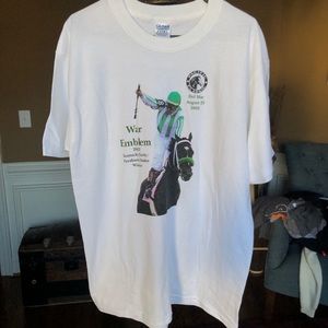 Vintage Kentucky Derby War Emblem Tee Shirt